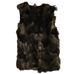Faux Fur Vest Size Small‎